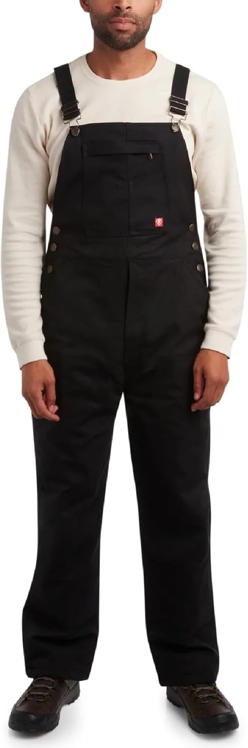 Firestone Mens Overalls - Water Resistant Twill Bib Overalls Jumpsuit for Work Utility and Safety (Sizes: M-XXL, Runs Small)