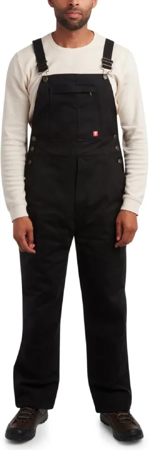 Firestone Mens Overalls - Water Resistant Twill Bib Overalls Jumpsuit for Work Utility and Safety (Sizes: M-XXL, Runs Small)