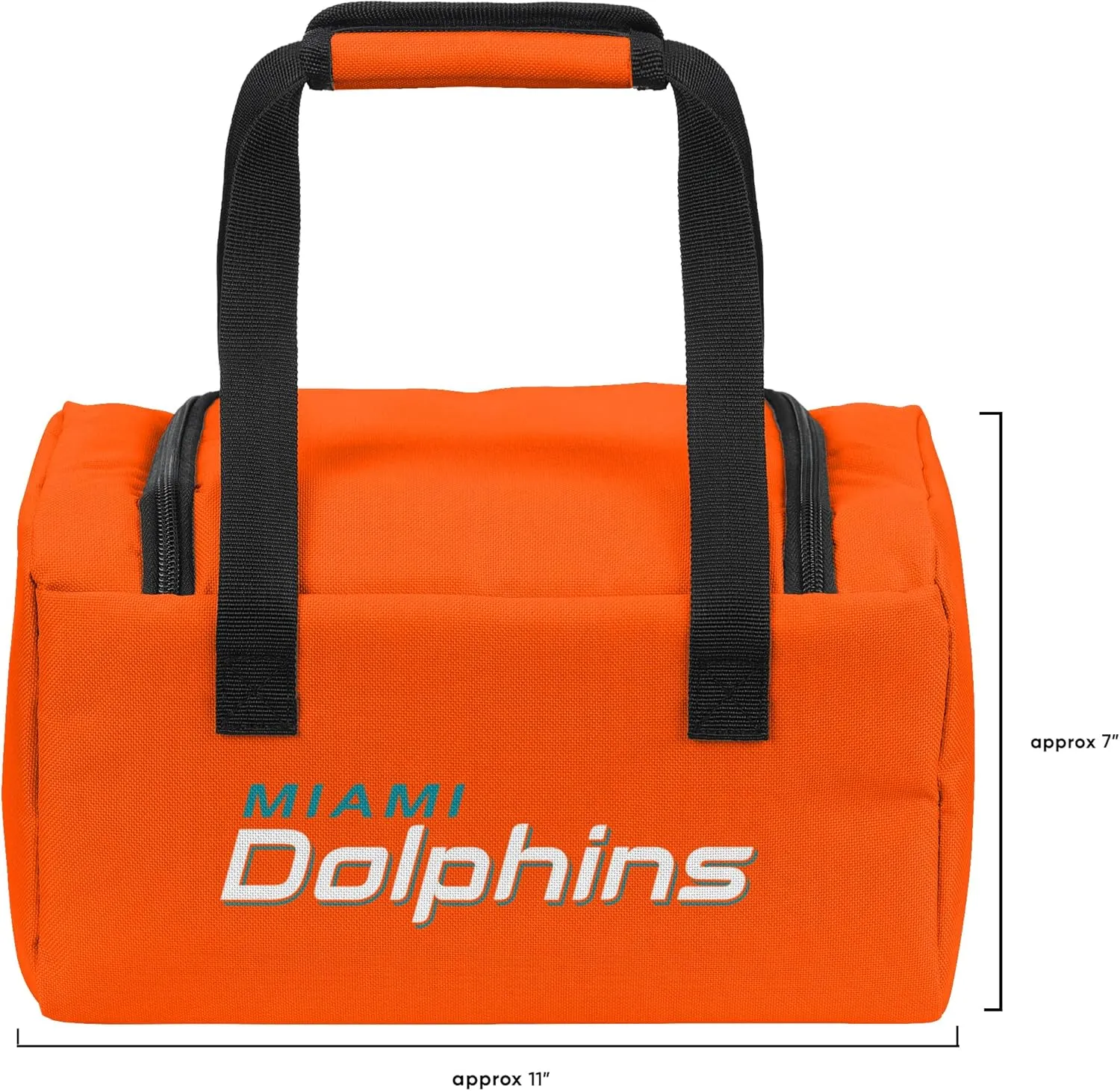 FOCO - NFL Officially Licensed Team Logo Insulated Lunch Box Cooler Duffel Bag