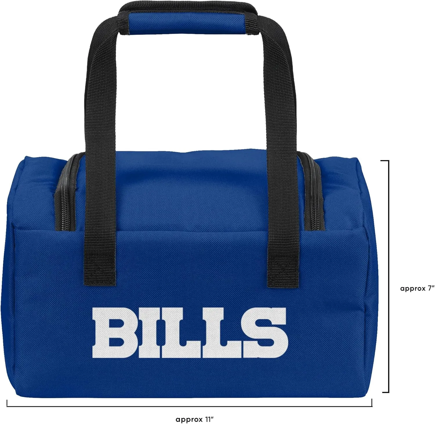 FOCO - NFL Player Officially Licensed Team Logo Insulated Lunch Box Cooler Duffel Bag