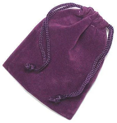 G079. Velvet Pouch - 6 Color Options