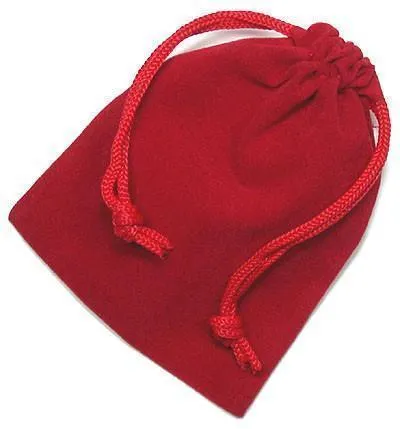 G079. Velvet Pouch - 6 Color Options