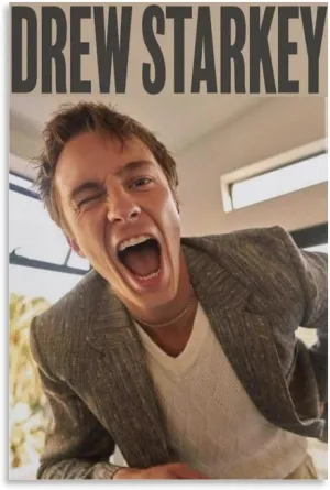 Generic Drew Starkey Poster Canvas Wall Art Prints Gifts Photo Picture Paintings Room Decor Home Decorative Poster Decorative Painting Canvas Wall Art Living Room Bedroom 16x24inch(40x60cm)