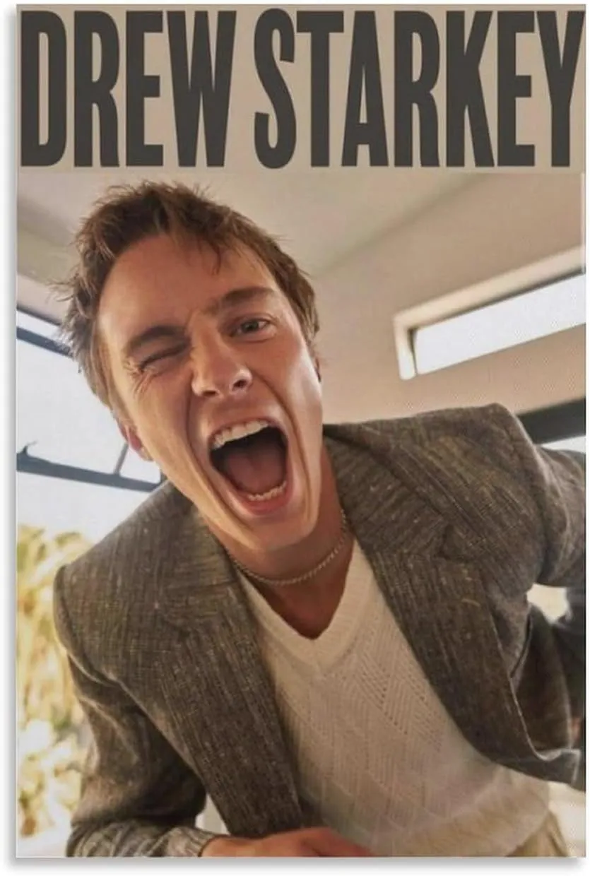 Generic Drew Starkey Poster Canvas Wall Art Prints Gifts Photo Picture Paintings Room Decor Home Decorative Poster Decorative Painting Canvas Wall Art Living Room Bedroom 16x24inch(40x60cm)