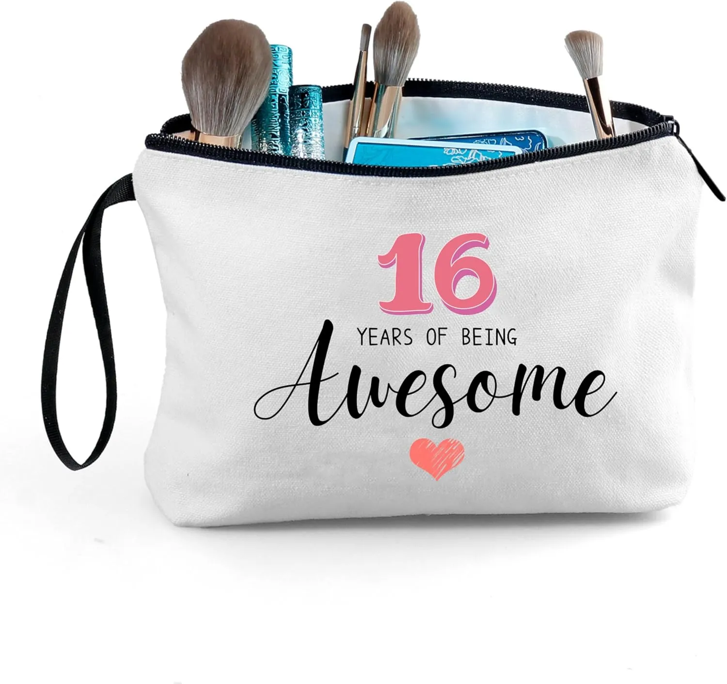 Gifts for 16 Year Old Girl: Makeup Organizer Travel, 16th Birthday Gifts for Teen Girls