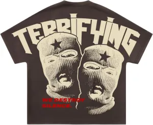 GORGLITTER Men's Oversized Graphic Tee Vintage 90s Hip Hop Short Sleeve T Shirt Casual Crewneck Streetwear Top