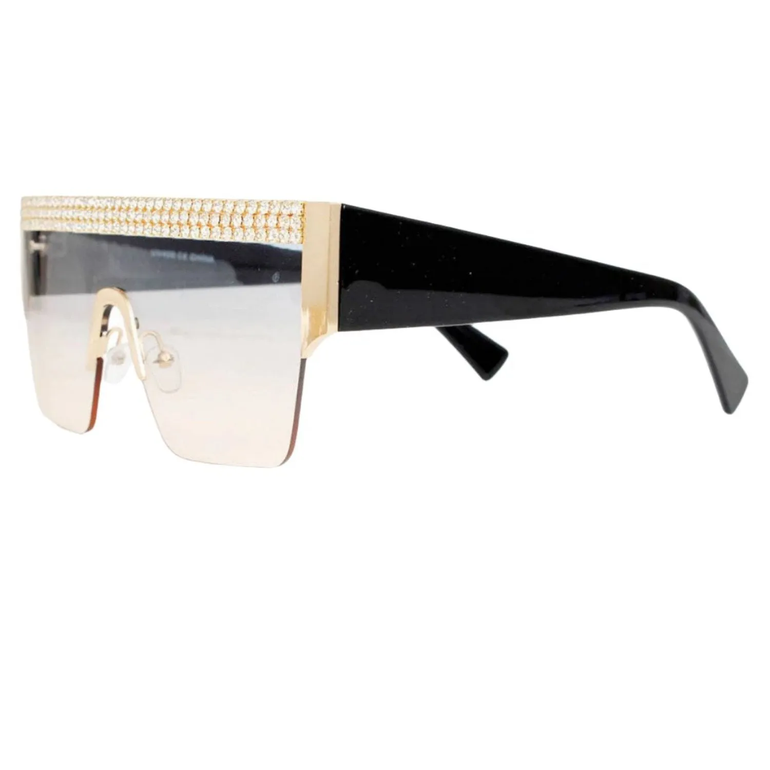Gradient Square Fashion Eyewear Sunglasses
