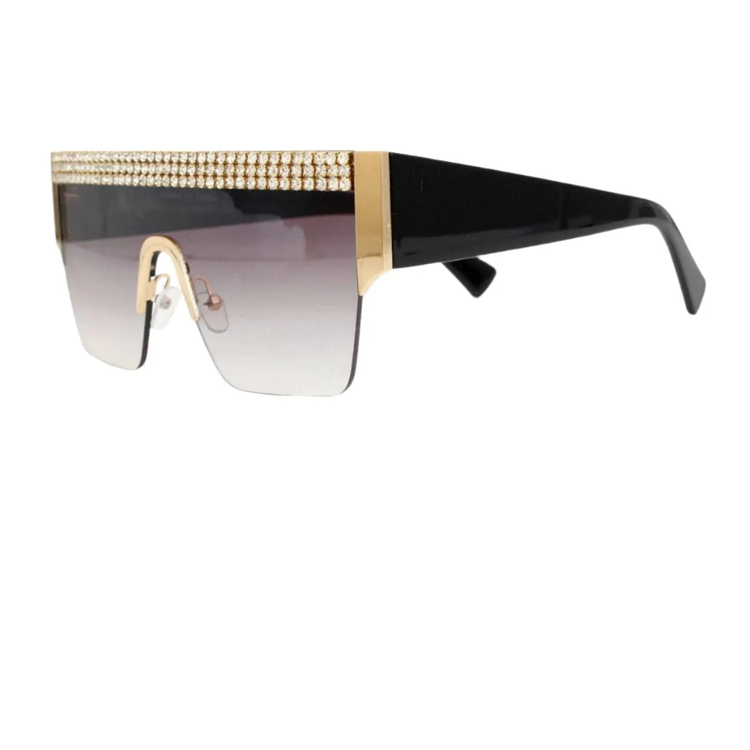Gradient Square Fashion Eyewear Sunglasses