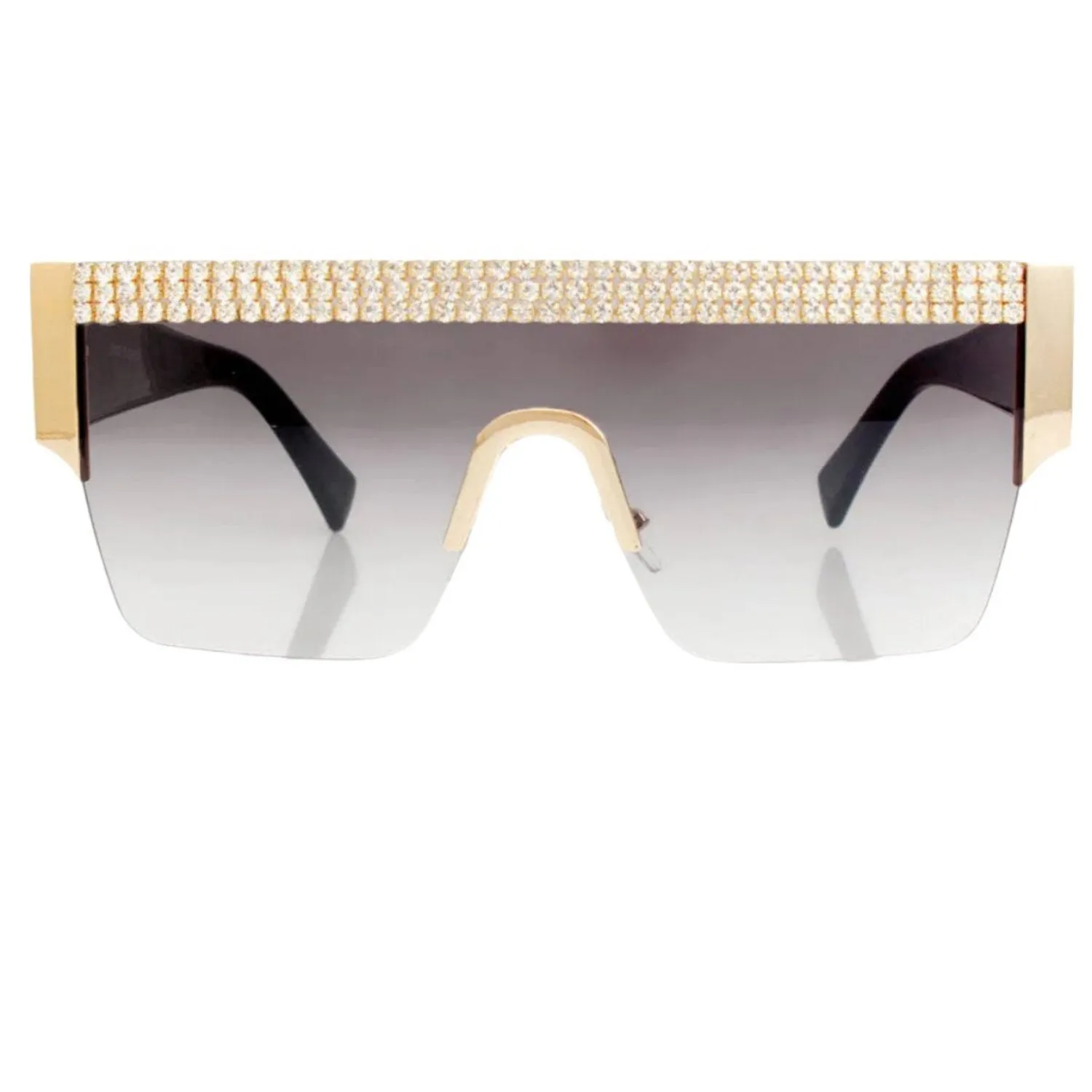 Gradient Square Fashion Eyewear Sunglasses