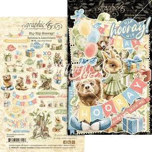 Graphic 45 - Ephemera Hip Hip Hooray
