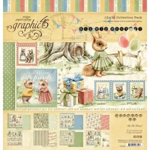 Graphic 45 - Hip Hip Hooray - 12x12 Collection Pack
