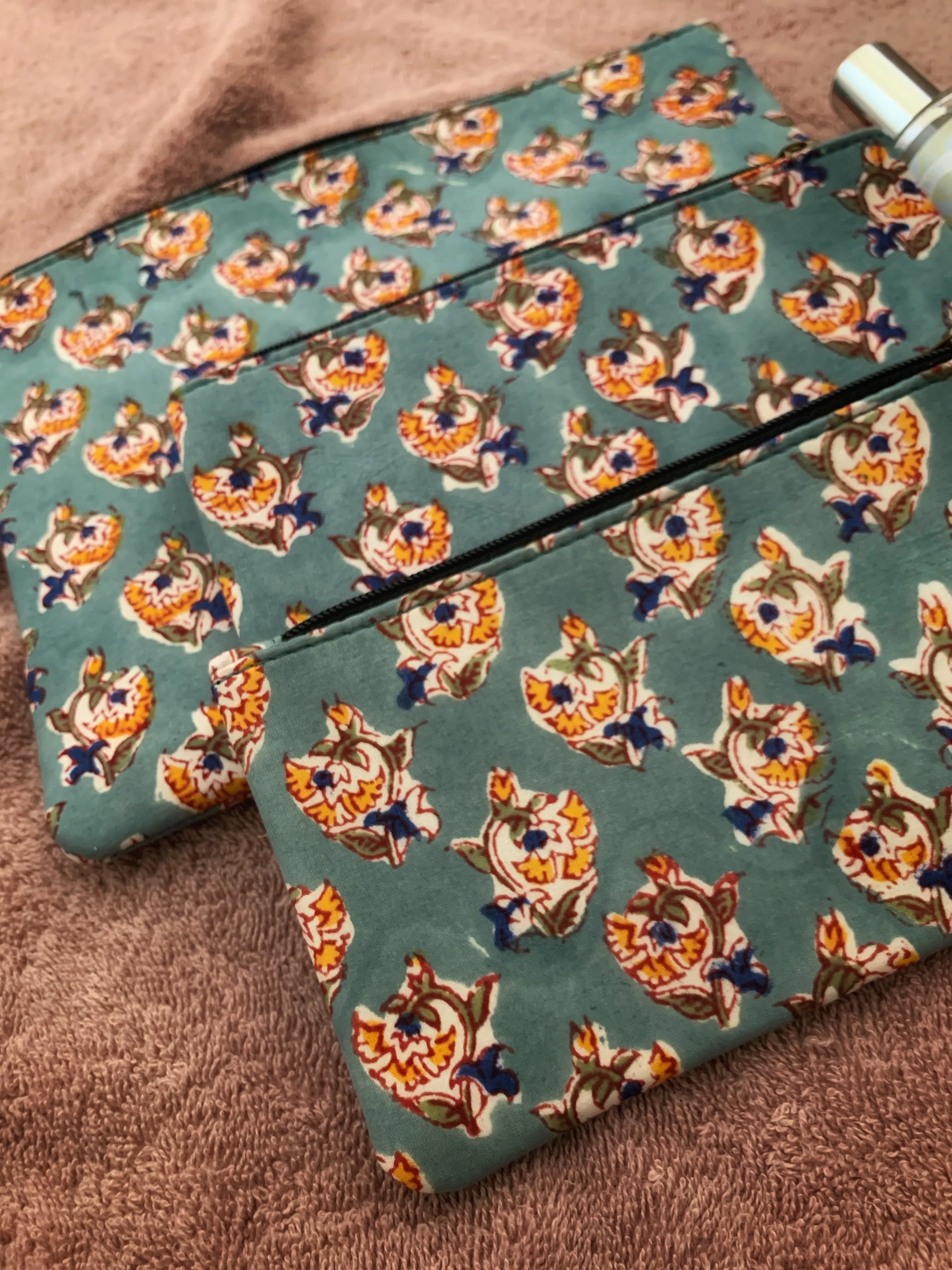 Handcrafted Cotton Pouch - Set of 3