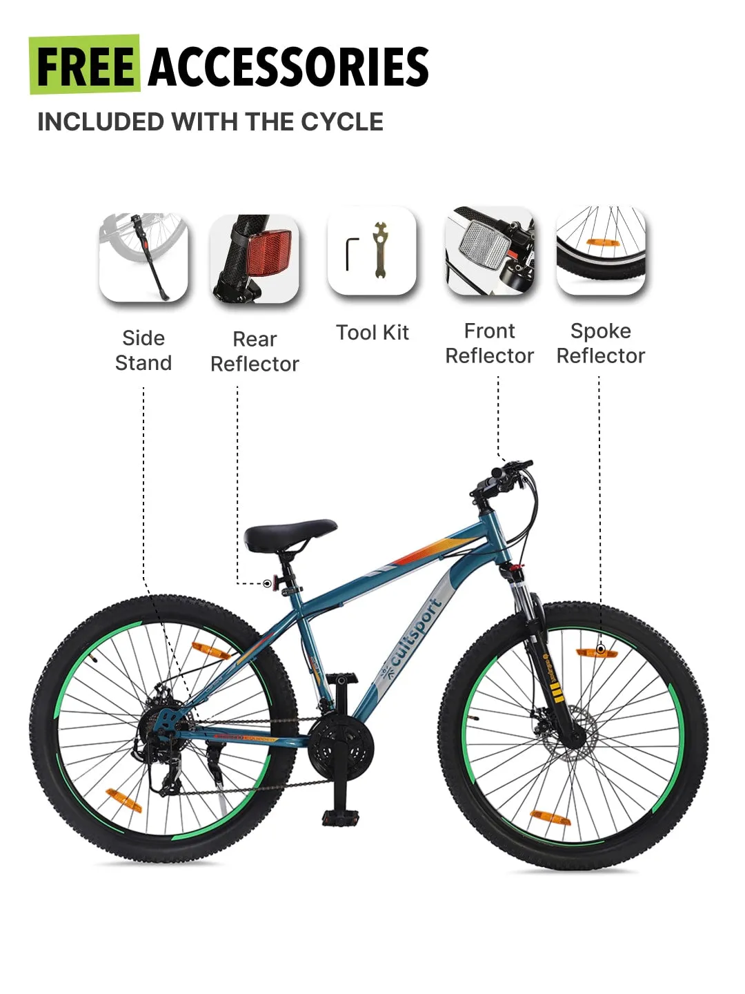 Hemis Steel 21 Speed Shimano Gear 29 inch Mountain Cycle, Dual Disc Brake, Front Suspension, Double Wall Rim, Blue, Free Trainer Sessions, Cycling Event