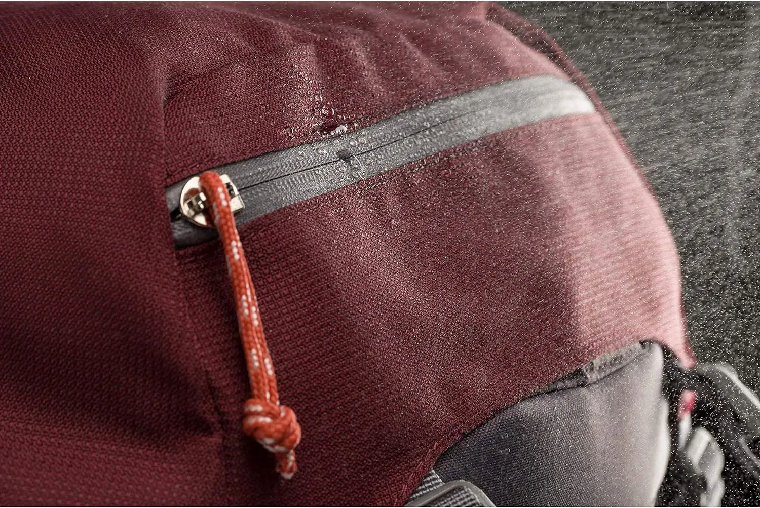 High Sierra Pathway Internal Frame Hiking Backpack, Cranberry/Slate/Redrock, 60L