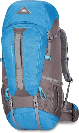 High Sierra Pathway Internal Frame Hiking Backpack, Mineral/Slate/Glacier, 60L