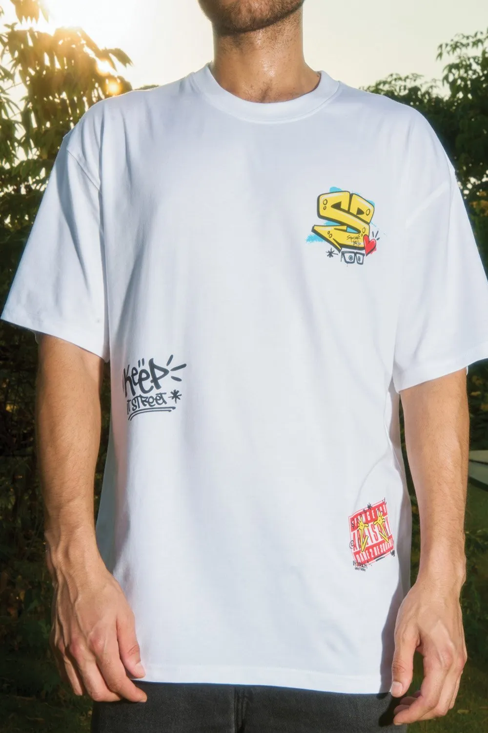 Hip Hop SpongeBob Oversized T-shirt