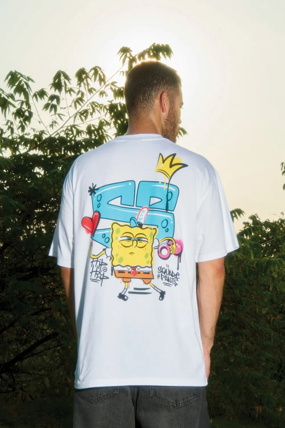 Hip Hop SpongeBob Oversized T-shirt