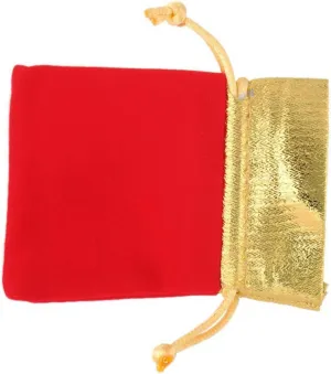 Hoement 10pcs Drawstring Bag Pouches Velvet Mini Present Bags Chic Design for Wedding Party Favors
