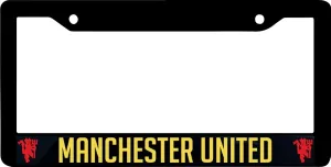 Holder for License Plate License Plate Holder for Manchester United Black License Plate Frame Holder for Car License Plate Model-GS-345