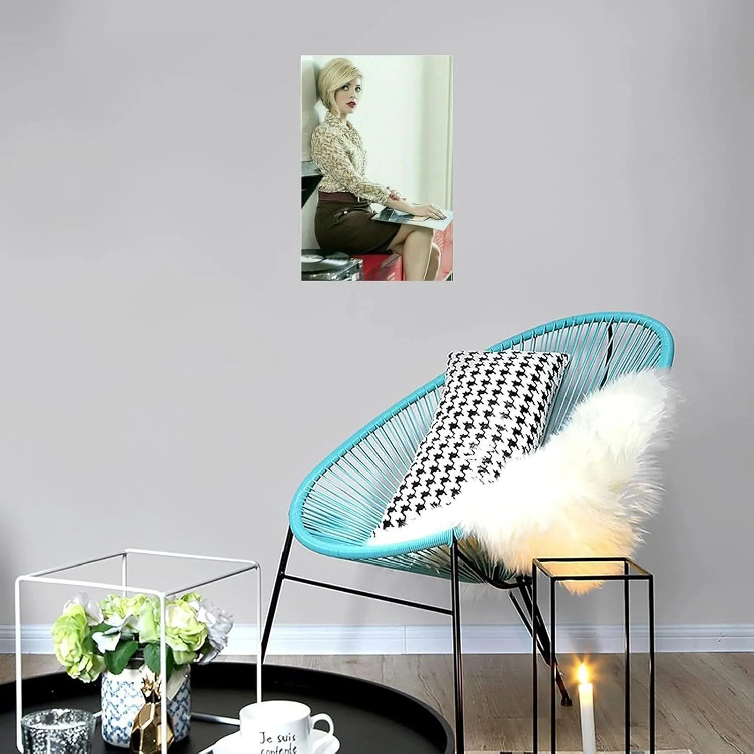 Holly Willoughby British Model Writer Sexy Photo Poster(4) Wall Art Poster Canvas Print Office Bedroom Living Room Aesthetic Decor Poster 08x12inch(20x30cm) Unframe-style