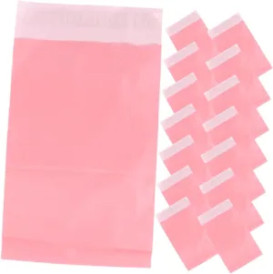 HOMSFOU 100pcs Portable Envelopes Multi-function Package Bags Self-sealing Waterproof Mailers for Business Use