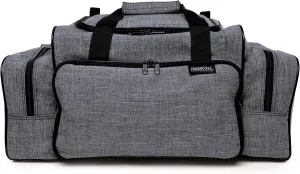 Hopkins Antimicrobial EZ-Open Shoulder Bag: Spacious, Durable & HIPAA-Safe - Ideal for Busy Home Healthcare Nurses and Medical Professionals, 22"W x 15"D x 10"H