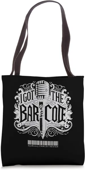 I Got The BarCode: ie Lyrical Wordplay Tote Bag