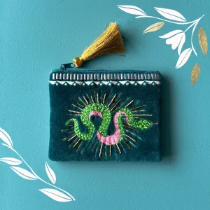 Inked Snake Pouch