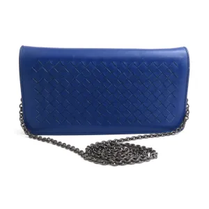 Intrecciato Chain Wallet Nappa Leather