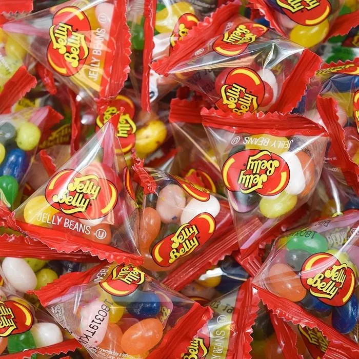 Jelly Belly Jelly Bean Pyramid Pouches - 8 oz Bag