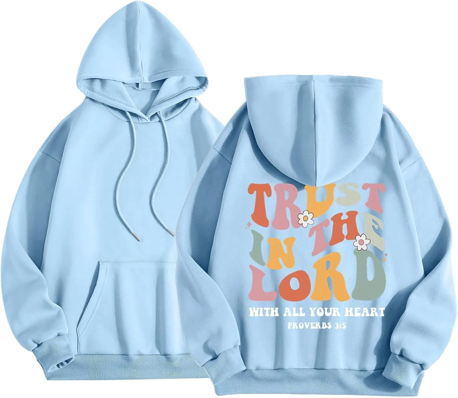 Jesus Loves You Hoodie Christian Faith Religious God Tops Man Woman Pullover Sweatshirt Longsleeve