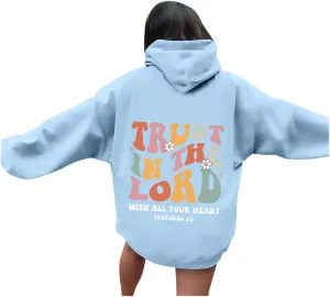 Jesus Loves You Hoodie Christian Faith Religious God Tops Man Woman Pullover Sweatshirt Longsleeve