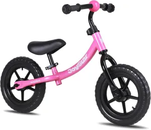 JOYSTAR 12 Inch Balance Bike for 18months, 2, 3, 4, and 5 Years Old Boys and Girls, Lightweight Push Bike with Adjustable Handlebar and Seat, Gift Bike for 2-5 Boys Girls