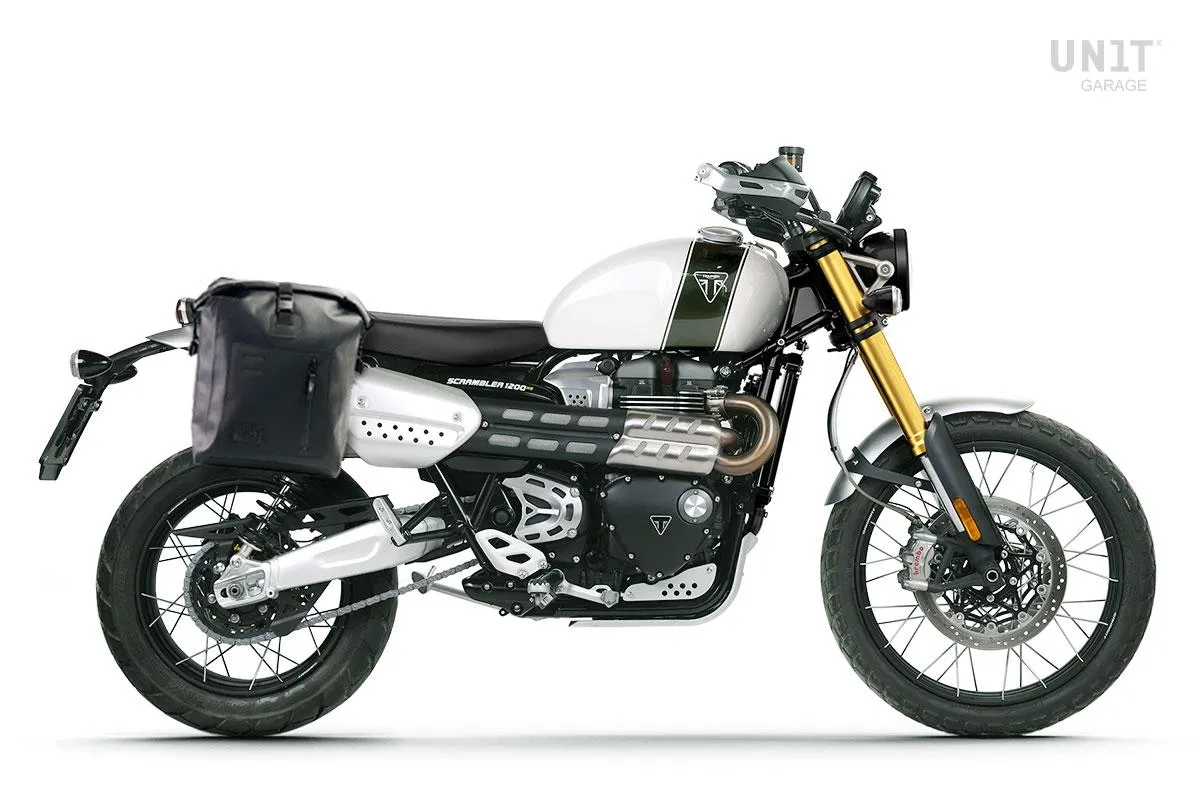 KHALI SIDE PANNIER IN TPU   RIGHT SUBFRAME TRIUMPH SCRAMBLER 1200 XC_XE (2019 UNTIL NOW)