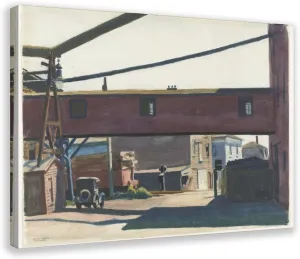 KIPNG Edward Hopper Poster, Gallery Art HomeBox Factory, Gloucester Canvas Poster Bedroom Decor Sports Landscape Office Room Decor Gift Frame-style20x30inch(50x75cm)