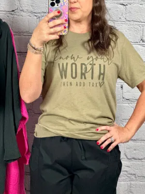 Know Your Worth Tee