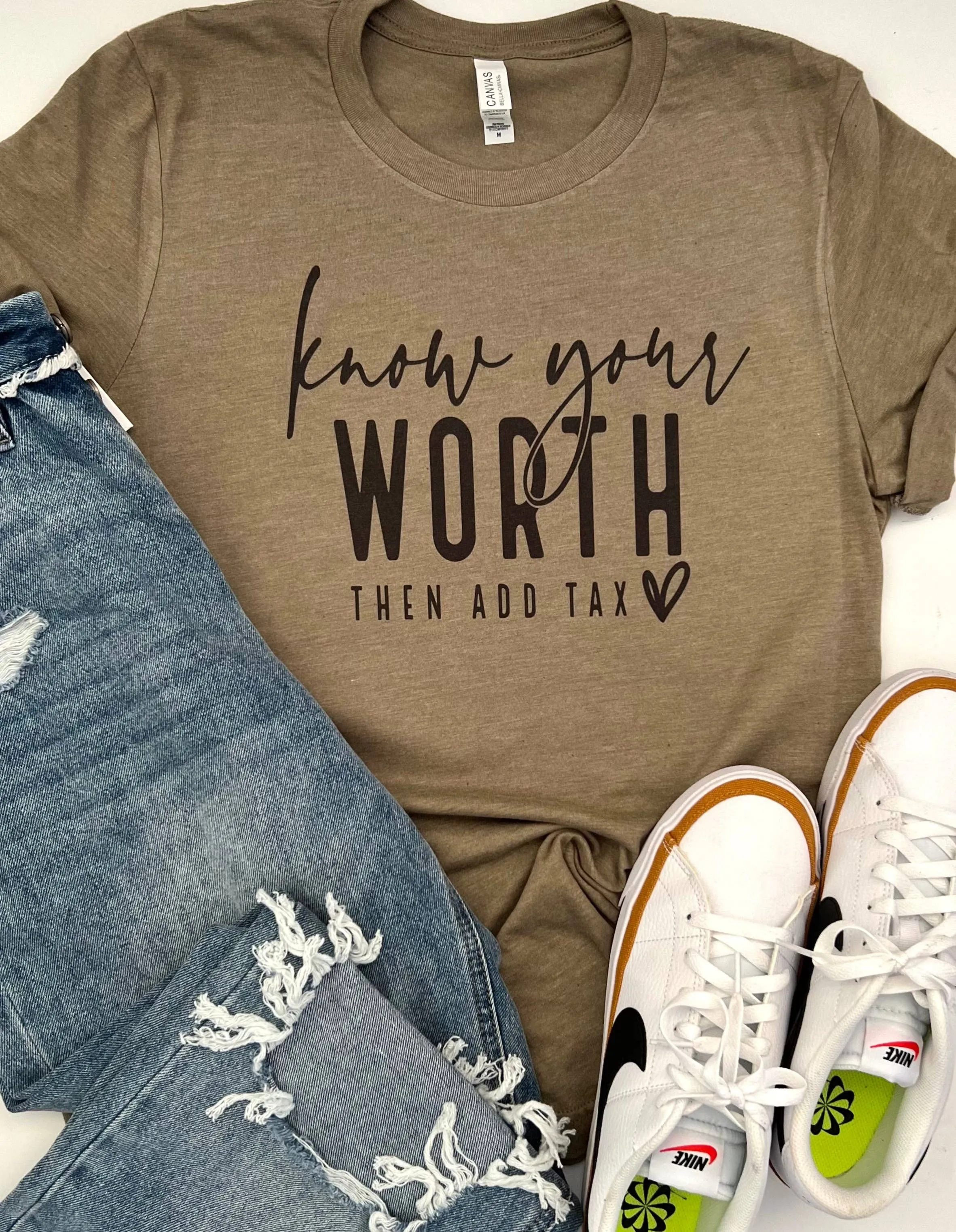 Know Your Worth Tee
