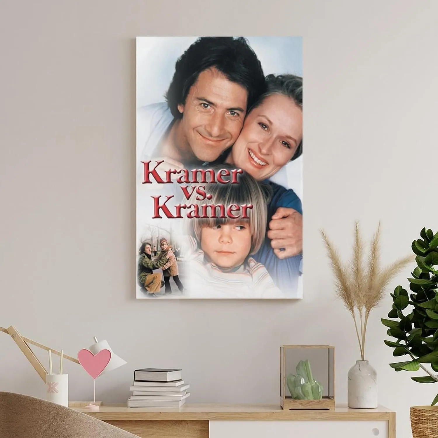 Kramer Vs. Kramer Movie Poster Canvas Prints Canvas Art Poster And Wall Art Picture Print Modern Family Bedroom Decor Posters 16x24inch(40x60cm)