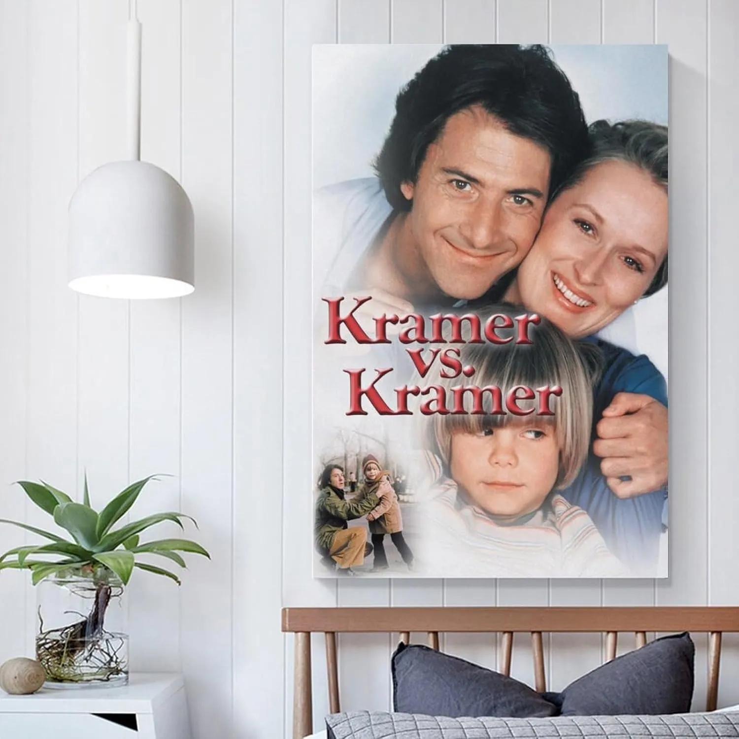 Kramer Vs. Kramer Movie Poster Canvas Prints Canvas Art Poster And Wall Art Picture Print Modern Family Bedroom Decor Posters 16x24inch(40x60cm)