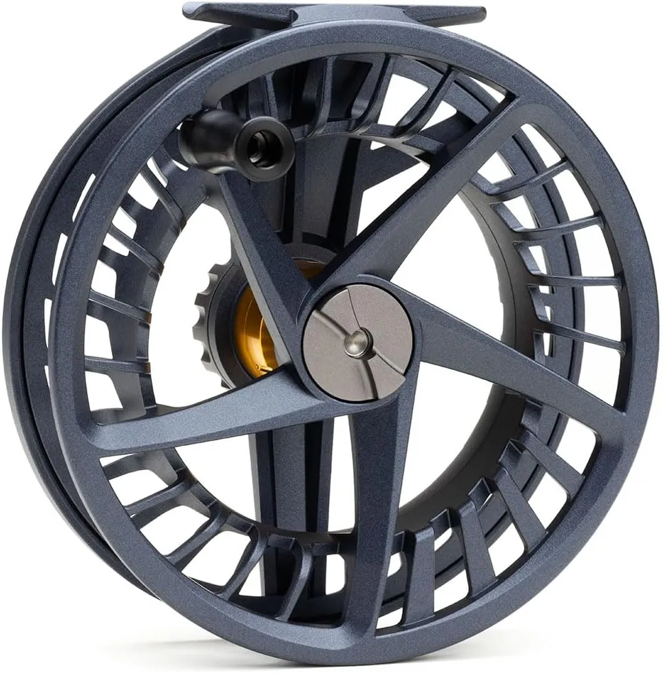 LAMSON | Liquid Max Fly Fishing Reel | Saltwater | Super Large Arbor, Pressure cast Aluminum, Waterproof Big Game Drag