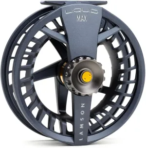 LAMSON | Liquid Max Fly Fishing Reel | Saltwater | Super Large Arbor, Pressure cast Aluminum, Waterproof Big Game Drag