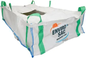 Large Hopper Washout Bag - Lined (L72" x W42" x H16" - 1.2CY)