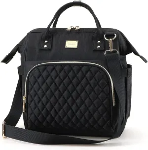 Large Leak Proof Lunch Tote, Lunch Cooler Bags Women's Lunch Bag with Side Pockets and Shoulder Straps, Cute Women's Insulated Lunch Box for Work