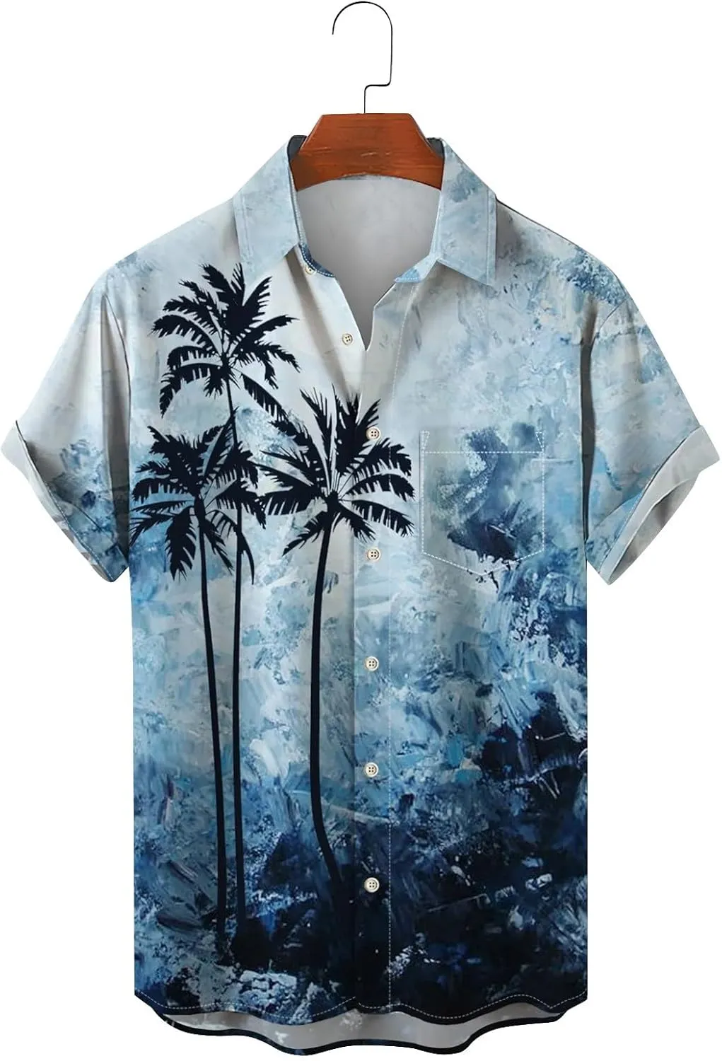 LCMTWX Button Up Shirt Men Color Matching Lapel Button Half Sleeve Shirt T Shirt Short Sleeve Shirt Summer Mens Shirts