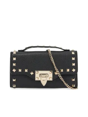 Leather Wallet With Chain Strap