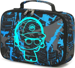 LEDAOU Lunch Bag Kids Insulated Lunch Box Girl Boy Insulated Reusable Lunch Bag for School Picnic Hiking Work