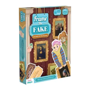 LoveDabble Board Game - Frame The Fake | Strategy Game for All Ages | Travel Game for All Ages