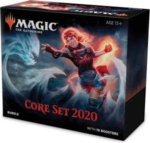 Magic: The Gathering Core Set 2020 (M20) Bundle | 10 Booster Packs | Accessories | Factory Sealed