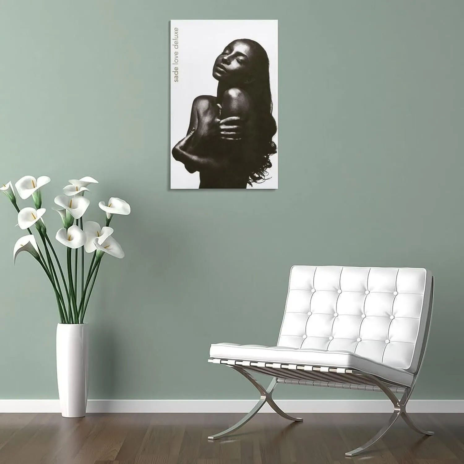 MAIJIUJIU Sade Love Deluxe 4 Canvas Poster Wall Decorative Art Painting Living Room Bedroom Decoration Gift Frame-style16x24inch(40x60cm)