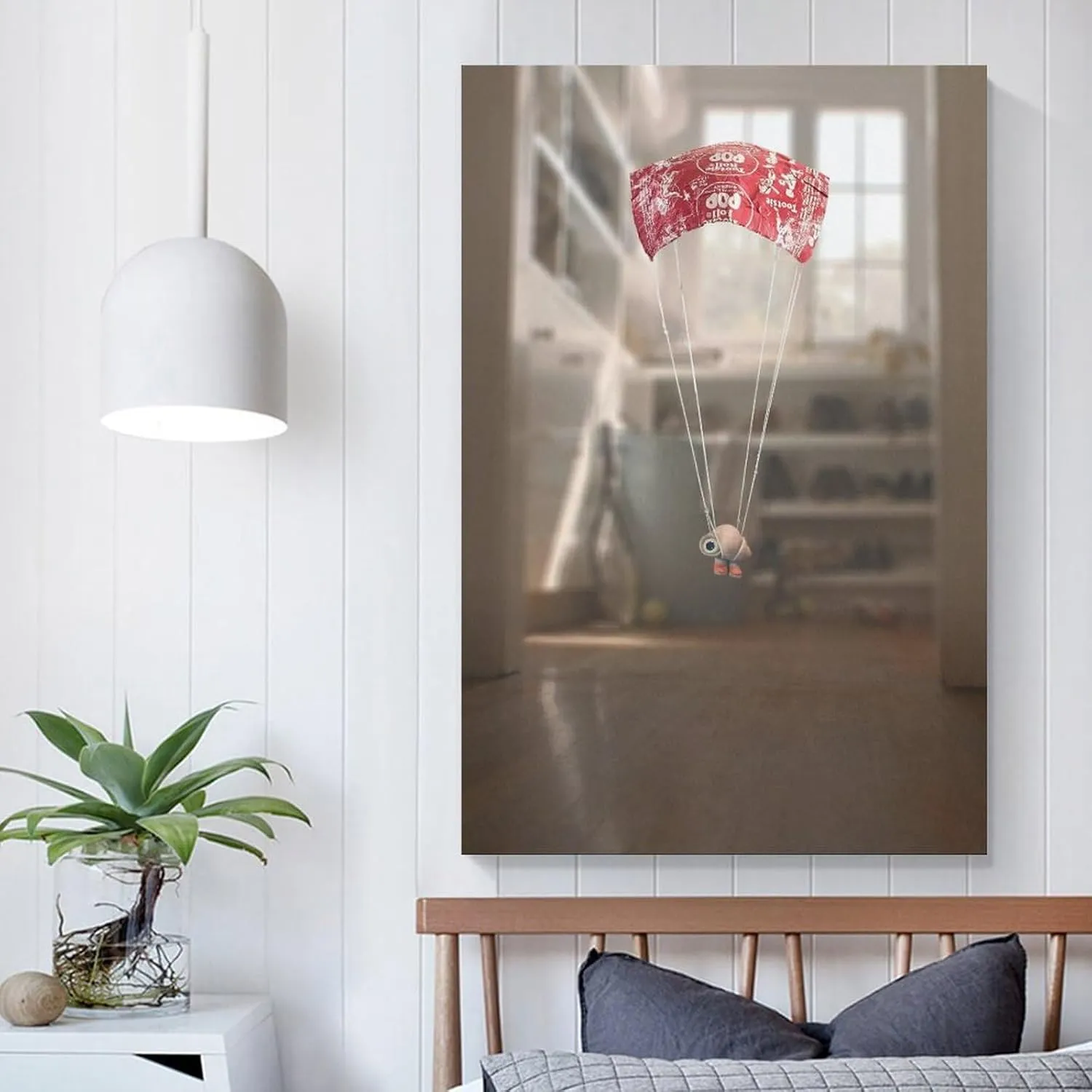 Marcel The Shell with Shoes On Movie Poster Poster Decorative Painting Canvas Wall Art Living Room Posters Bedroom Painting 12x18inch(30x45cm)
